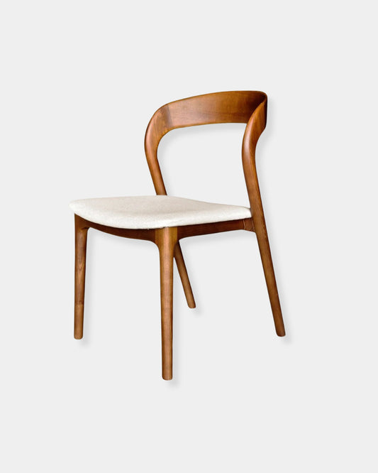 ROTONDO DINING CHAIR - WALNUT FRAME