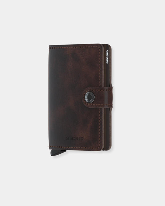 MINIWALLET - VINTAGE CHOCOLATE