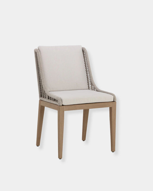 SORRENTO DINING CHAIR - DRIFT BROWN