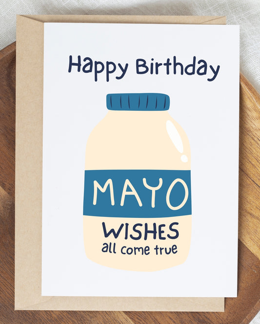 MAYO WISHES - CARD