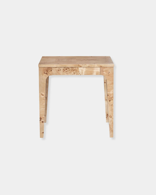 MAPPA SIDE TABLE - LIGHT BURL