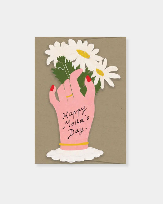 HAPPY MOTHER'S DAY FLOWERS - CARD