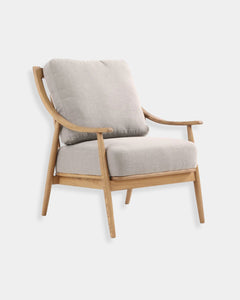 KINSLEY CLUB CHAIR - LIGHT LINEN