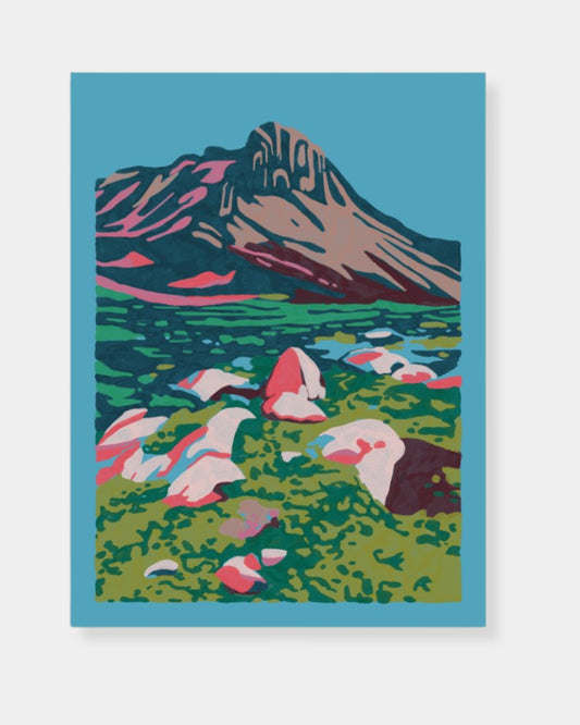 JASPER TEKARRA MOUNTAIN - PRINT - 12X16