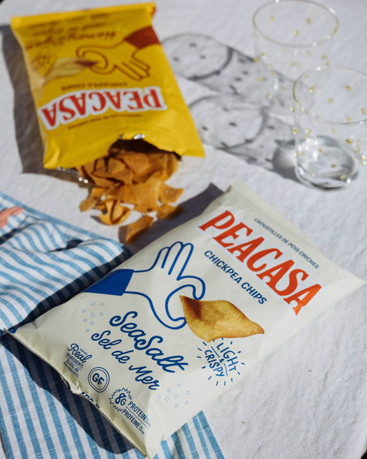SEA SALT - 128g CHICKPEA CHIPS