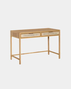 RATTAN DESK - NATURAL