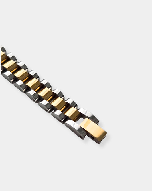 6.5" THEO MIXED METALS - BRACELET