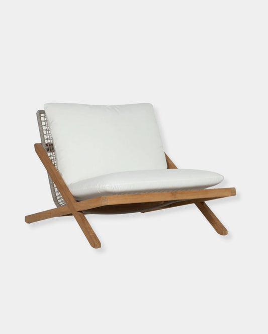 BARI LOUNGE CHAIR - NATURAL