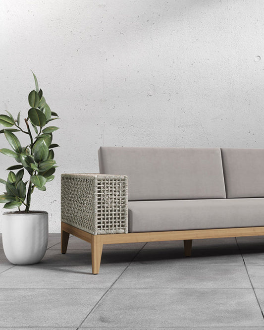SALERNO SOFA - TAUPE