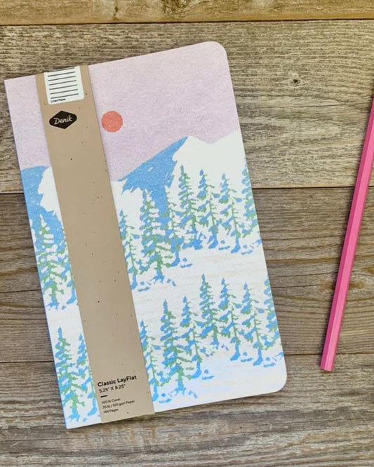 SNOWY MOUNTAINS - NOTEBOOK