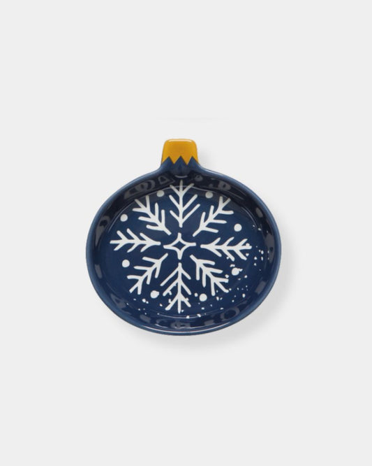 BLUE XMAS CHARM PINCH BOWL