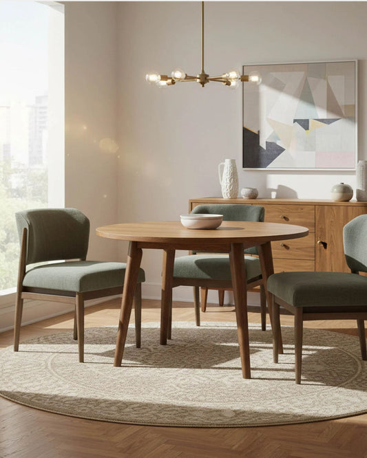 ATHENS CHAIR OLIVE CHENILLE - SET OF 2