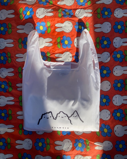 THREE SISTERS - REUSABLE BAG WHITE