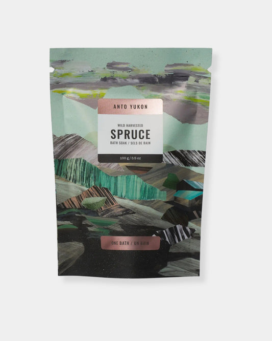 FOAMING SPRUCE BATH SOAK - 100g