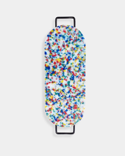 OVAL MULTI CONFETTI - CUTTING BOARD