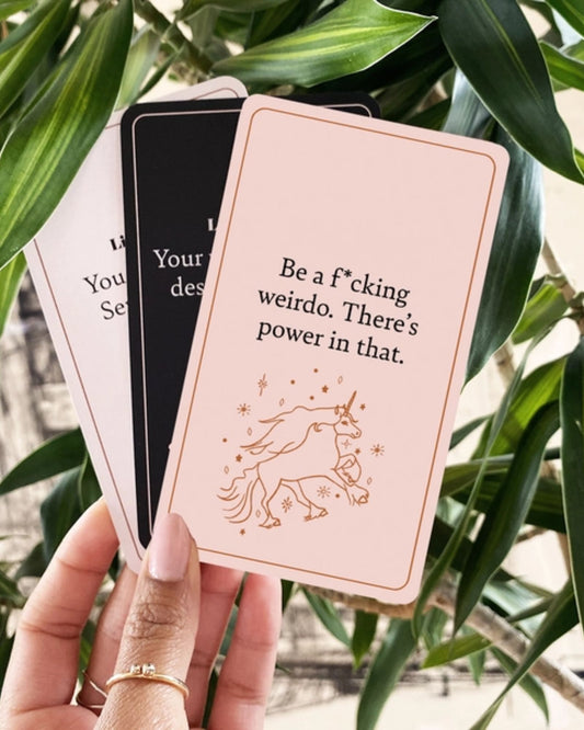 LISTEN B*TCH - AFFIRMATION CARDS