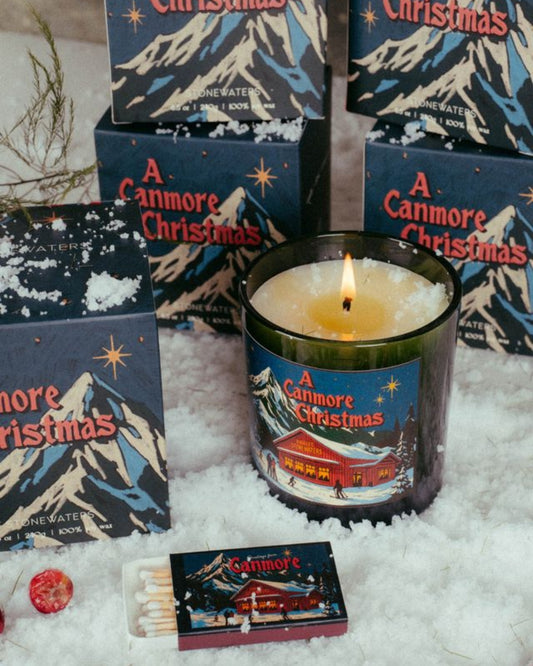 A CANMORE CHRISTMAS CANDLE - 2025