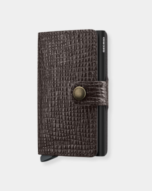 BROWN PALMELLATO - MINIWALLET