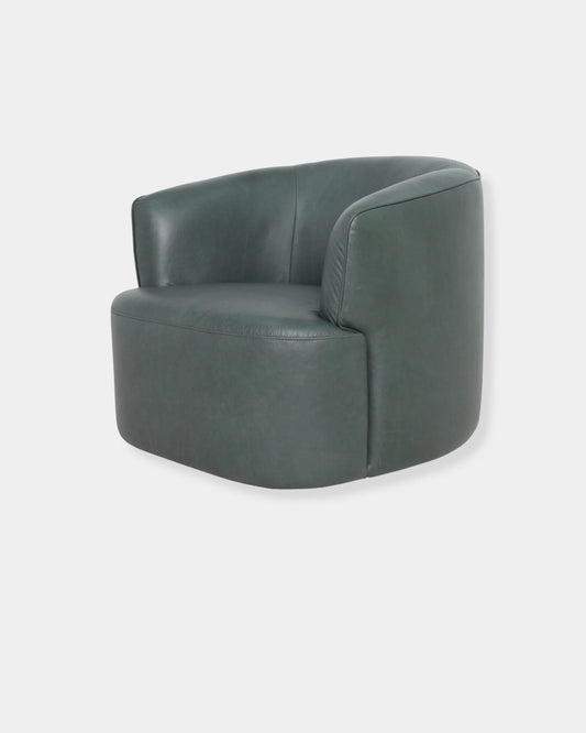 FIRESIDE SWIVEL CLUB CHAIR - DEEP MOSS