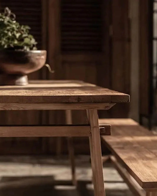 D-BODHI ARTISAN DINING TABLE 79"