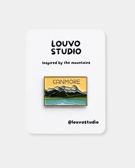 ORANGE CANMORE - ENAMEL PIN