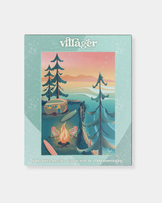 COASTAL CAMPING - 1000 PIECE PUZZLE