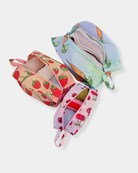 3D ZIP SET - CARROTS & BERRIES