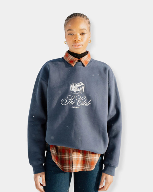 SKI CLUB SWEATSHIRT - UNISEX
