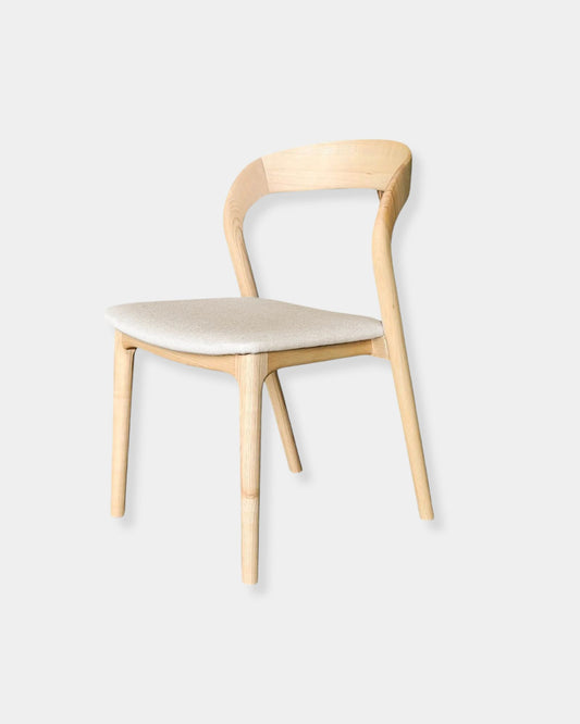 ROTONDO DINING CHAIR - NATURAL FRAME