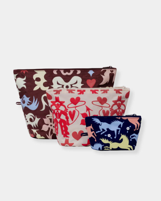 GO POUCH SET - WESTERN CUT OUTS