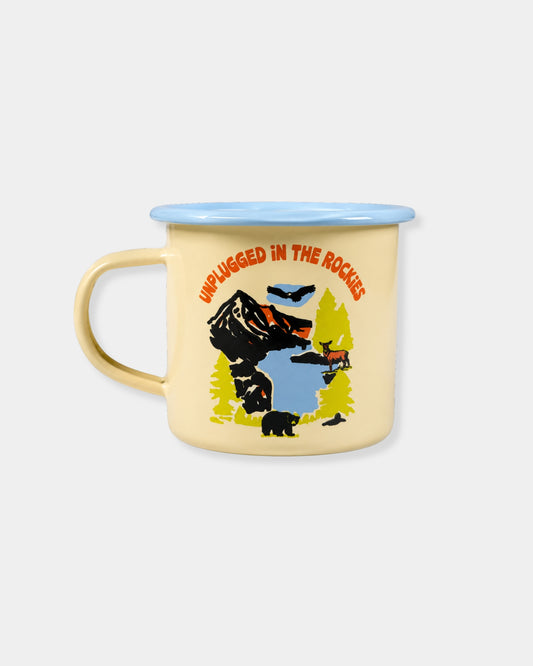 UNPLUGGED - ENAMEL MUG
