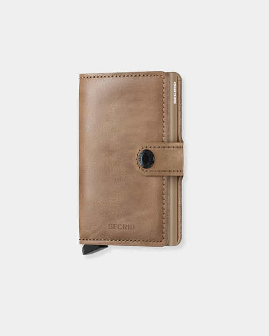 TAUPE - VINTAGE MINIWALLET