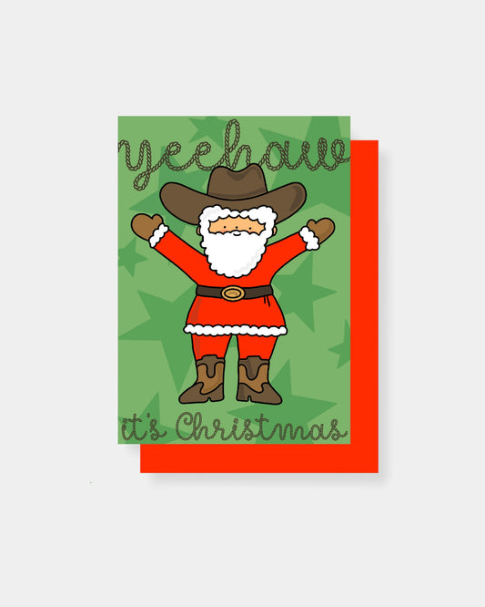 YEEHAW ITS CHRISTMAS - CARD