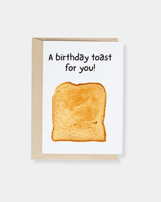 BIRTHDAY TOAST - CARD