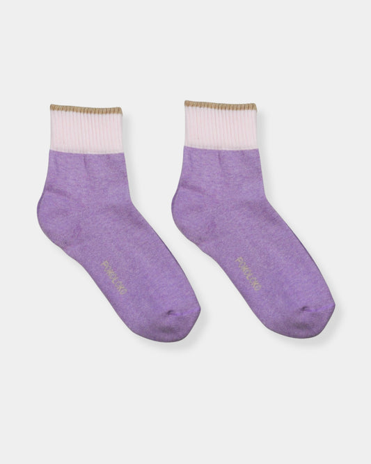BLOCK PIMA WISTERIA - SOCK