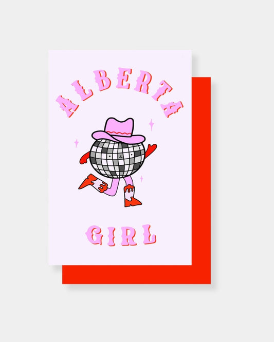 ALBERTA GIRL - CARD | Stonewaters