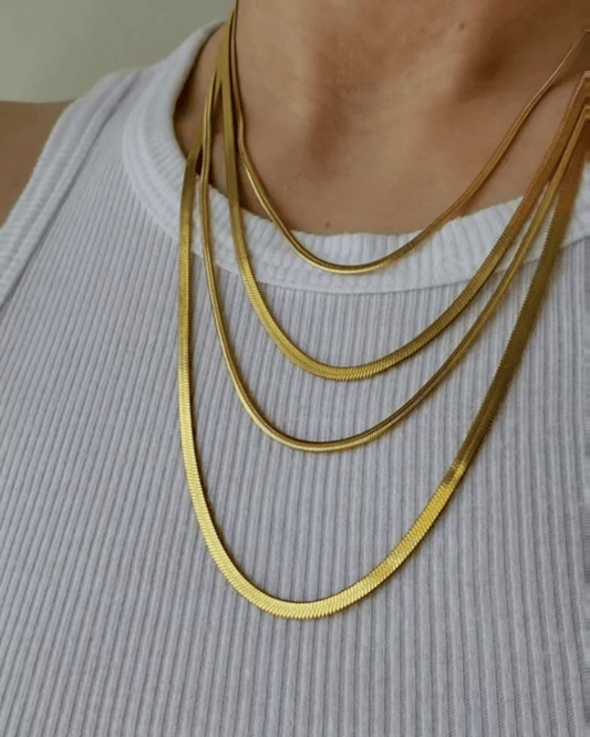 AMARA CHAIN GOLD | Stonewaters