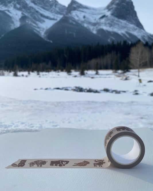 ANIMAL WASHI - BROWN