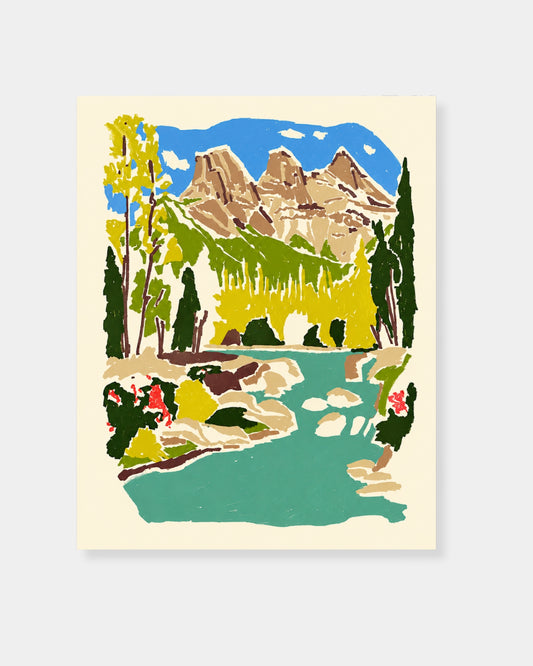 BOW RIVER 8X10 - PRINT