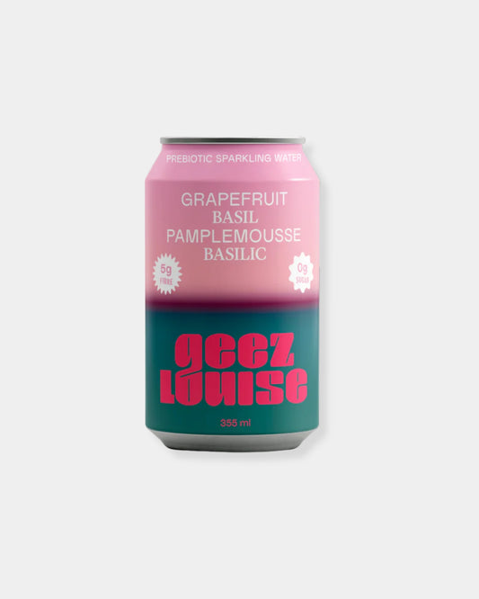 GEEZ LOUISE - GRAPEFRUIT BASIL 355ml