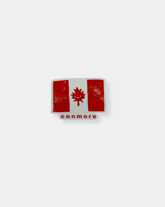 CANMORE FLAG - STICKER