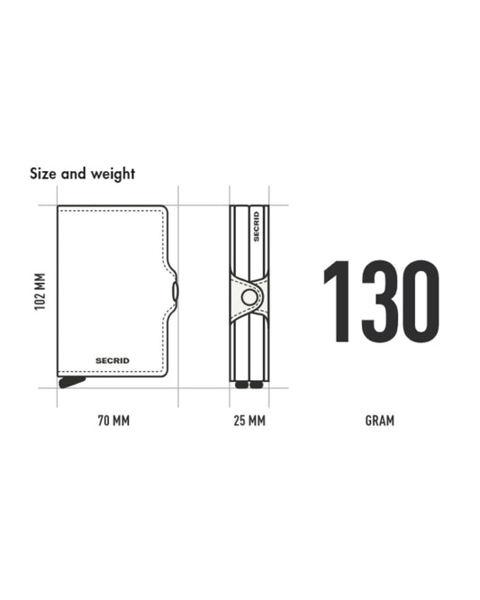 TWINWALLET - VINTAGE CHOCOLATE