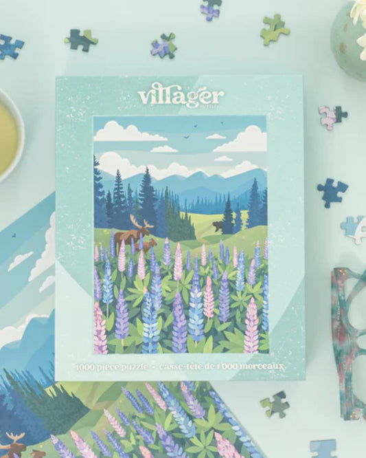 LUPINES MEADOW - 1000 PIECE PUZZLE