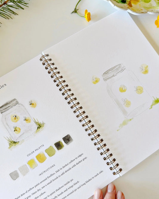 CAMPING WATERCOLOUR WORKBOOK