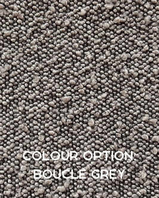 BALTIMO CLUB CHAIR - BOUCLE GREY | Stonewaters