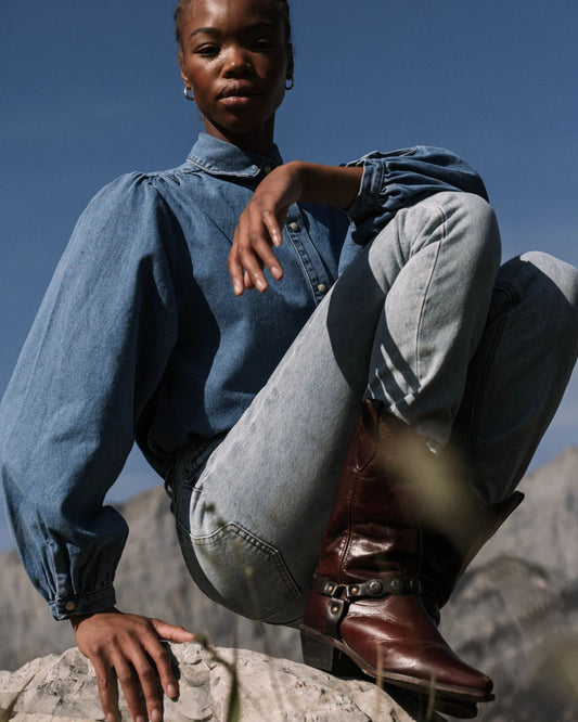 LOUISE SHIRT - LIGHT BLUE