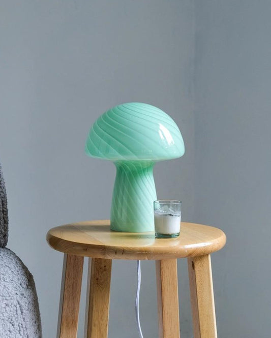 JADE MUSHROOM LAMP
