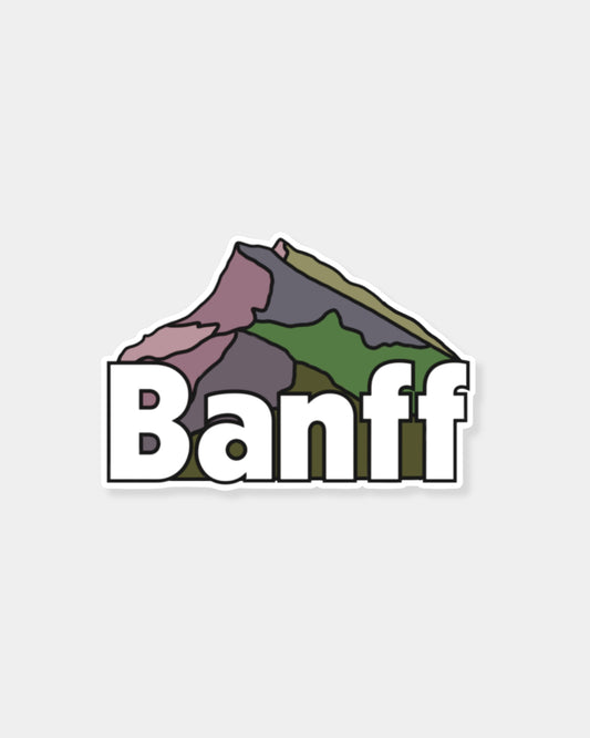 BANFF RUNDLE - STICKER