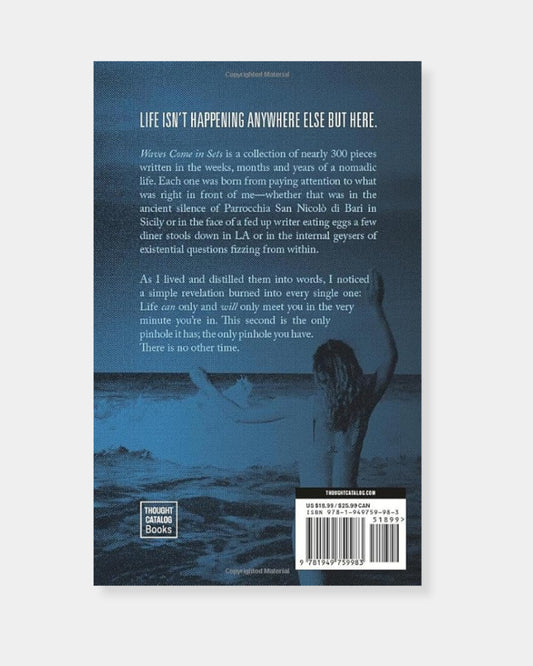 WAVES COMES IN SETS - BOOK