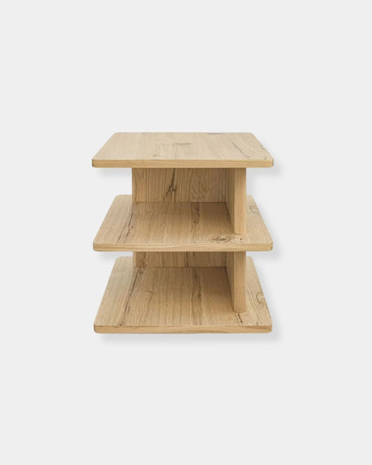 CASEY SIDE TABLE - RUSTIC OAK | Stonewaters